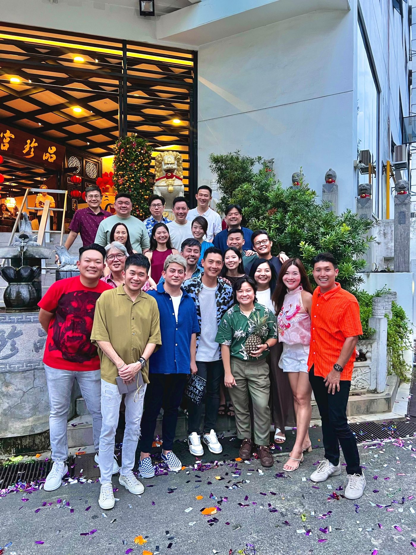 INITIUM team celebrating Chinese New Year together